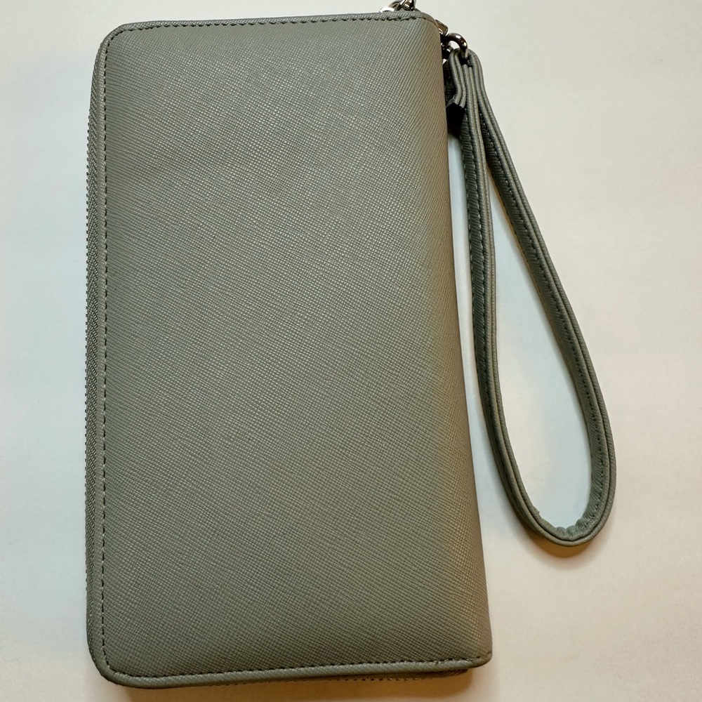Steve Madden Bzippy Zip Around Wallet Wristlet - Picture 3 of 7